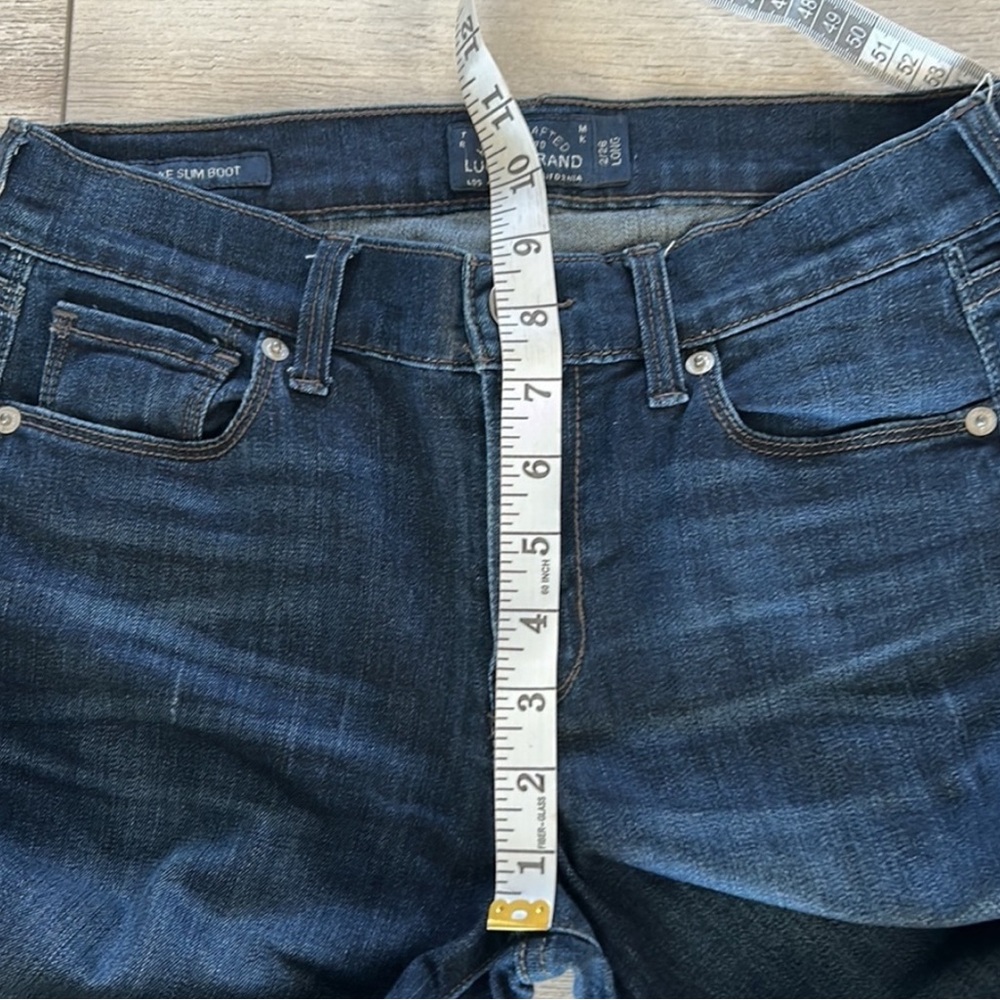 Lucky Brand Brooke slim boot cut jeans size 26 long tall - Picture 7 of 11
